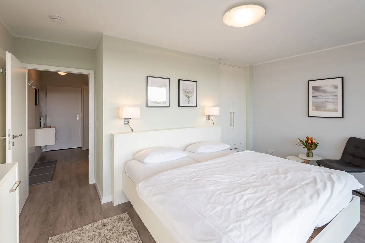 Lichtblick im Haus Cäcilia Wenningstedt - Schlafzimmer