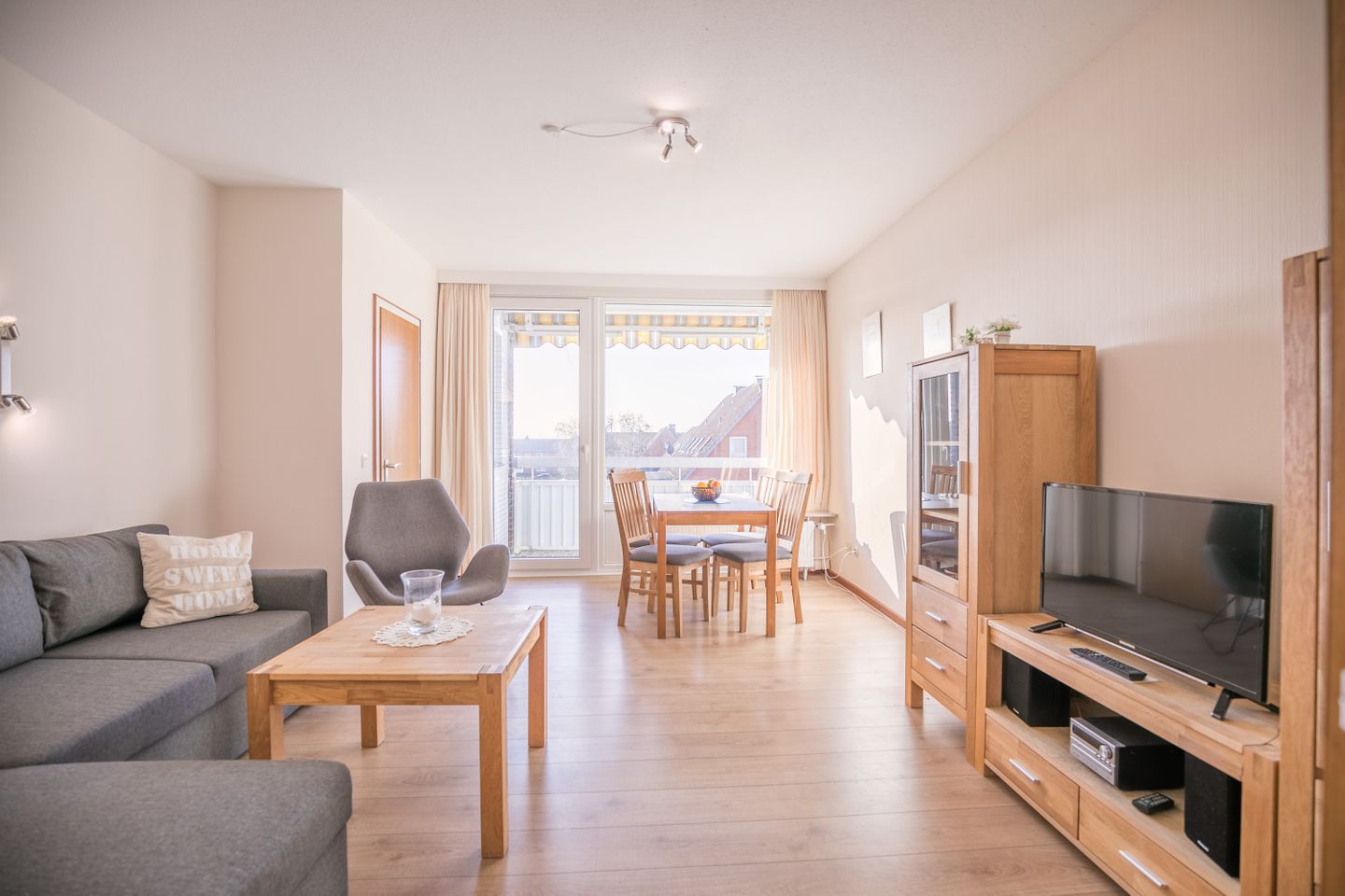 Nordseekante, Whg. 385 Wohnzimmer