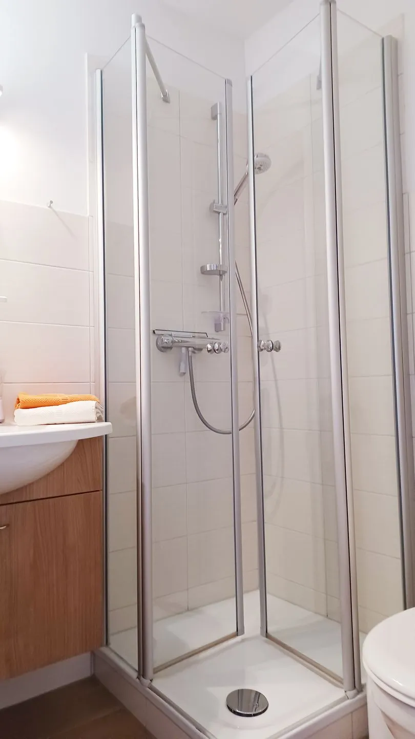 Haus Nordenlicht Ferienwohnung Wattkieker Wittdün auf Amrum - Badezimmer