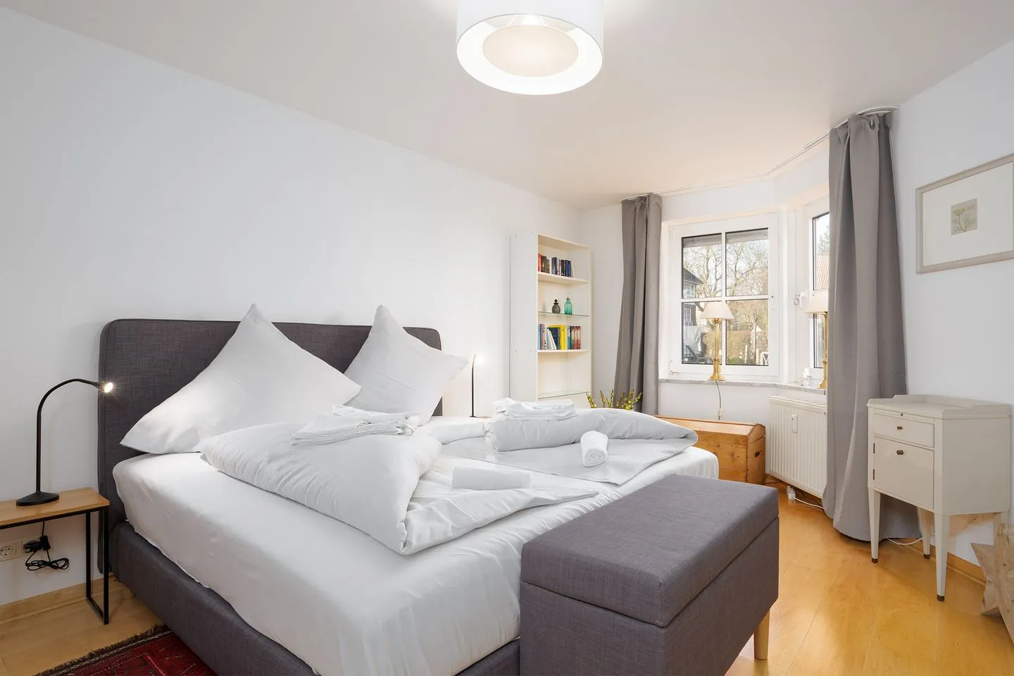 (OST29a) Ferienwohnung "Strandliebe" Niendorf - Schlafzimmer