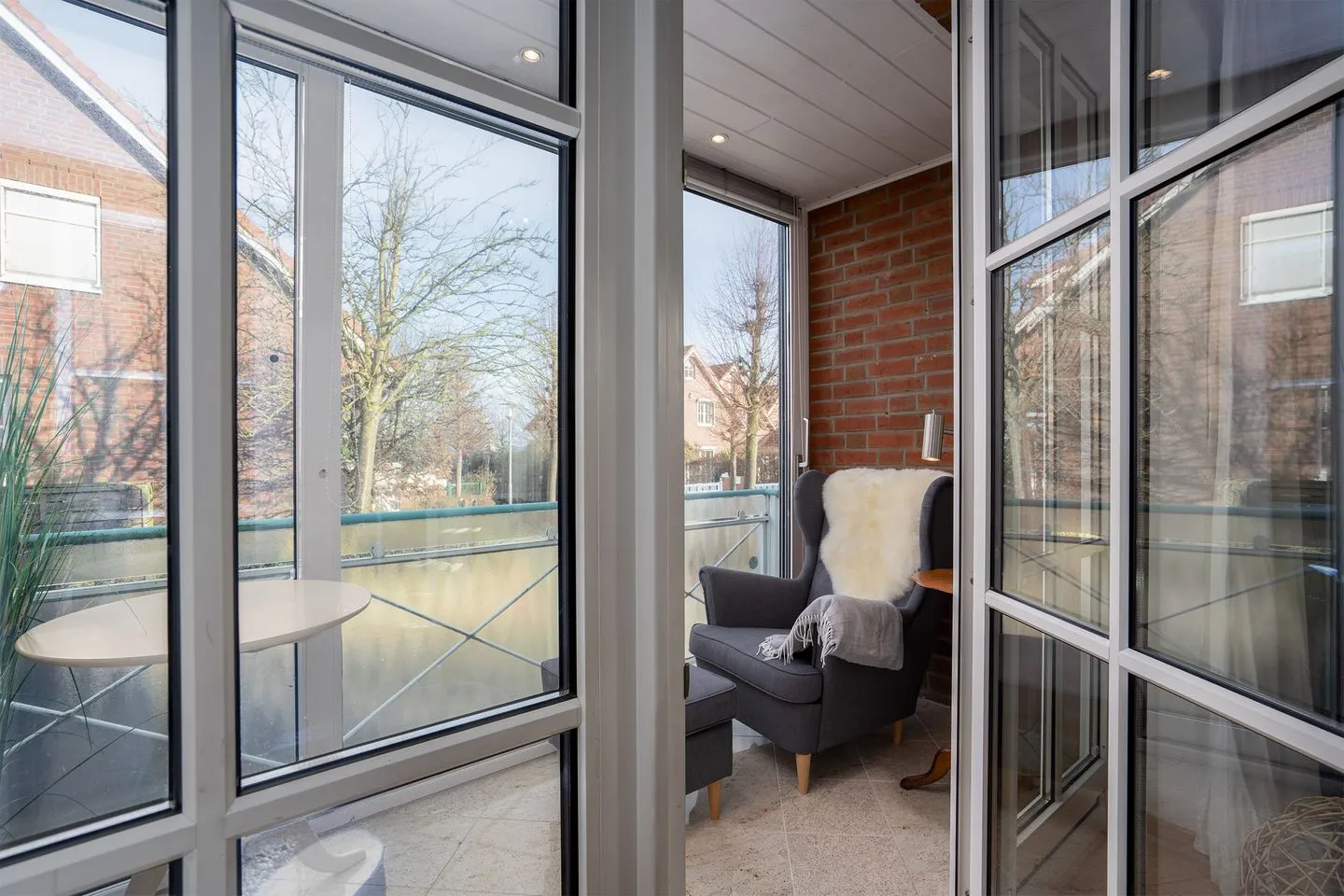 (OST29a) Ferienwohnung "Strandliebe" Niendorf - Balkon