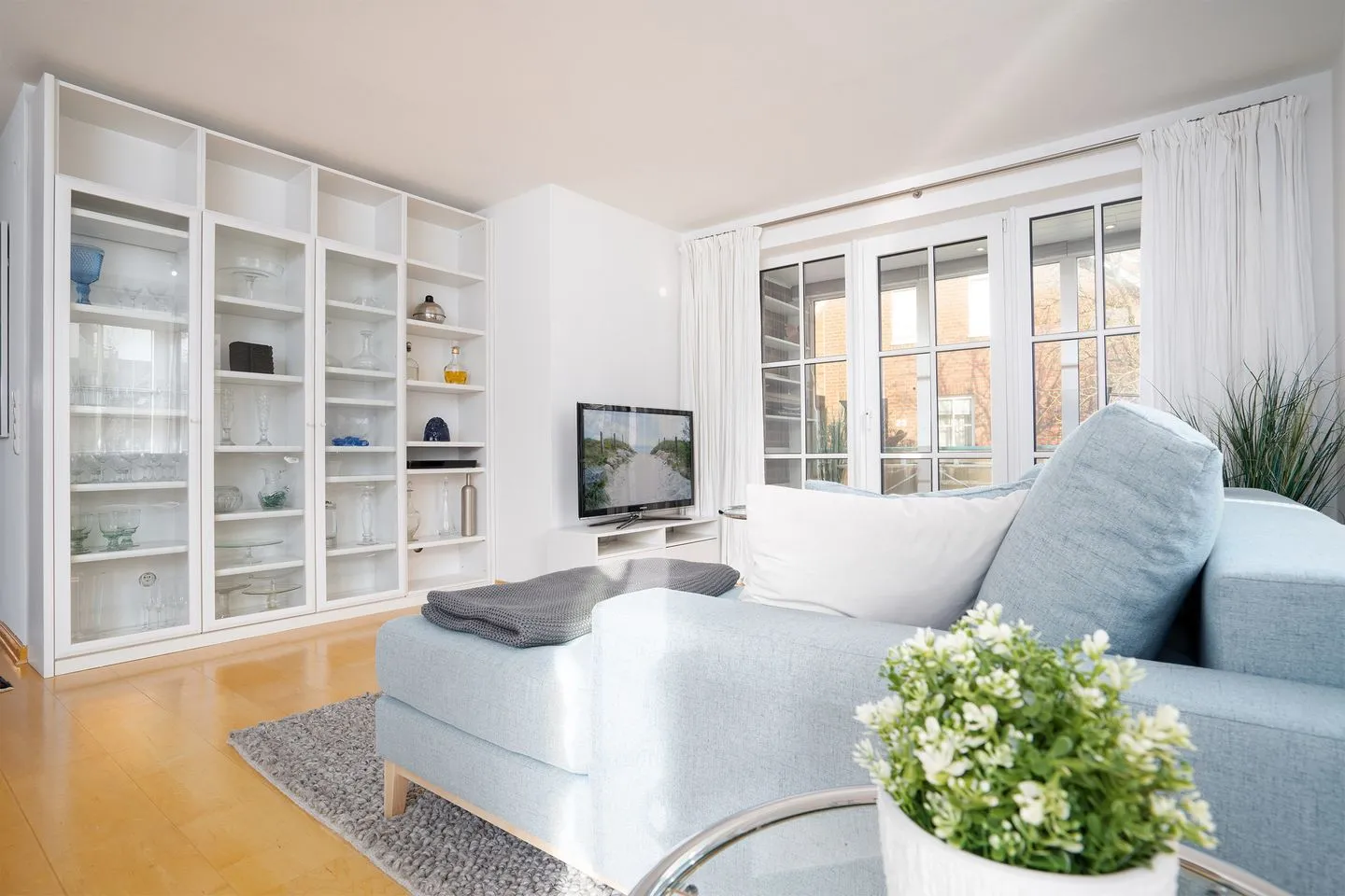 (OST29a) Ferienwohnung "Strandliebe" Niendorf - Wohnzimmer