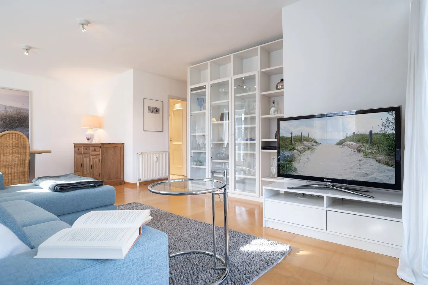 (OST29a) Ferienwohnung "Strandliebe" Niendorf - Wohnzimmer