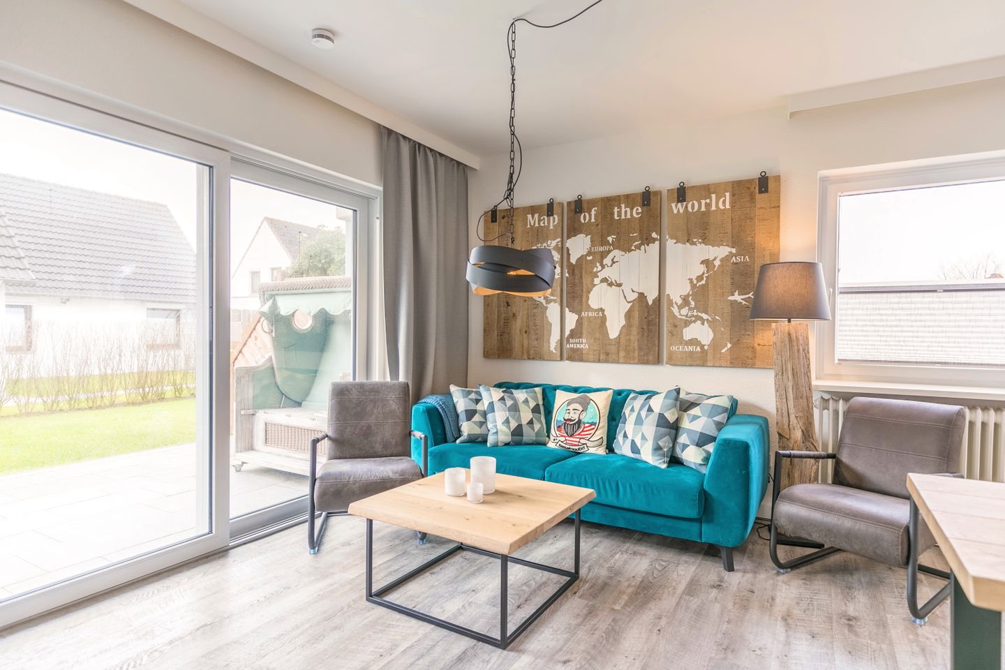 Deichlodge, Lodge. Eins, Wohnzimmer