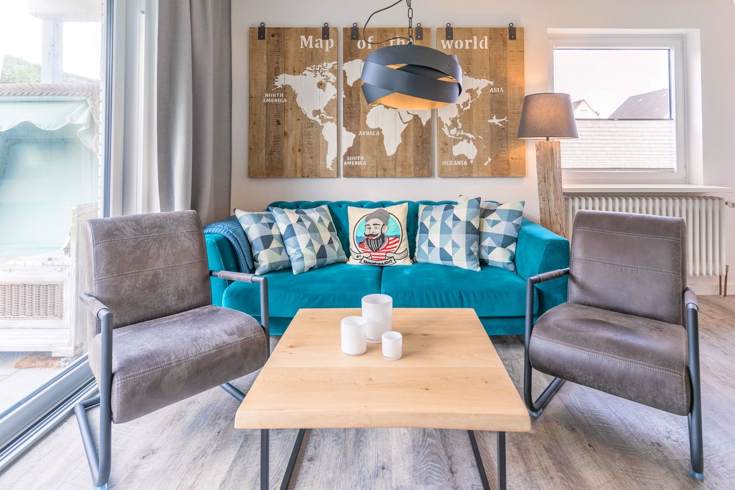 Deichlodge, Lodge. Eins, Wohnzimmer