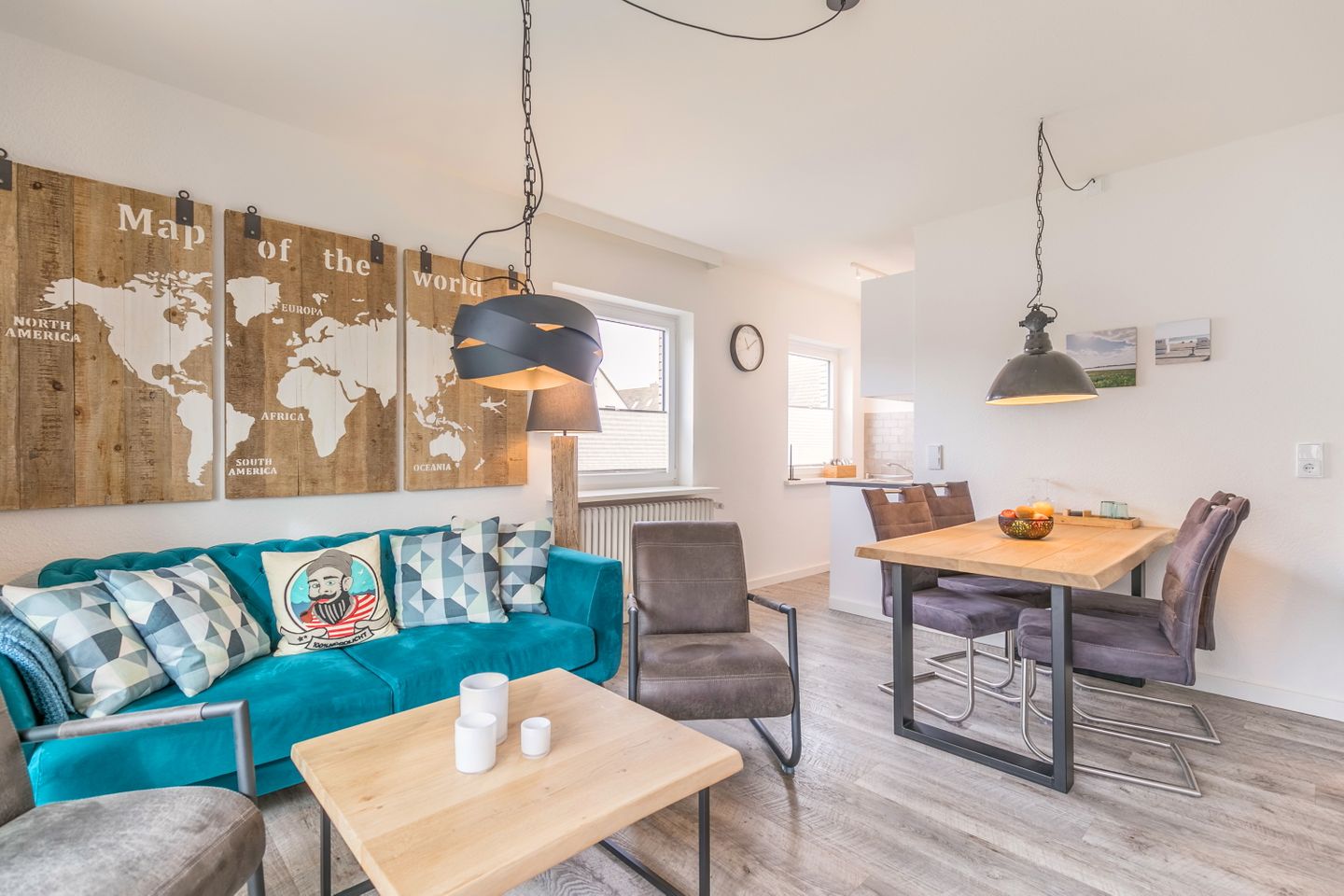 Deichlodge, Lodge. Eins, Wohnzimmer
