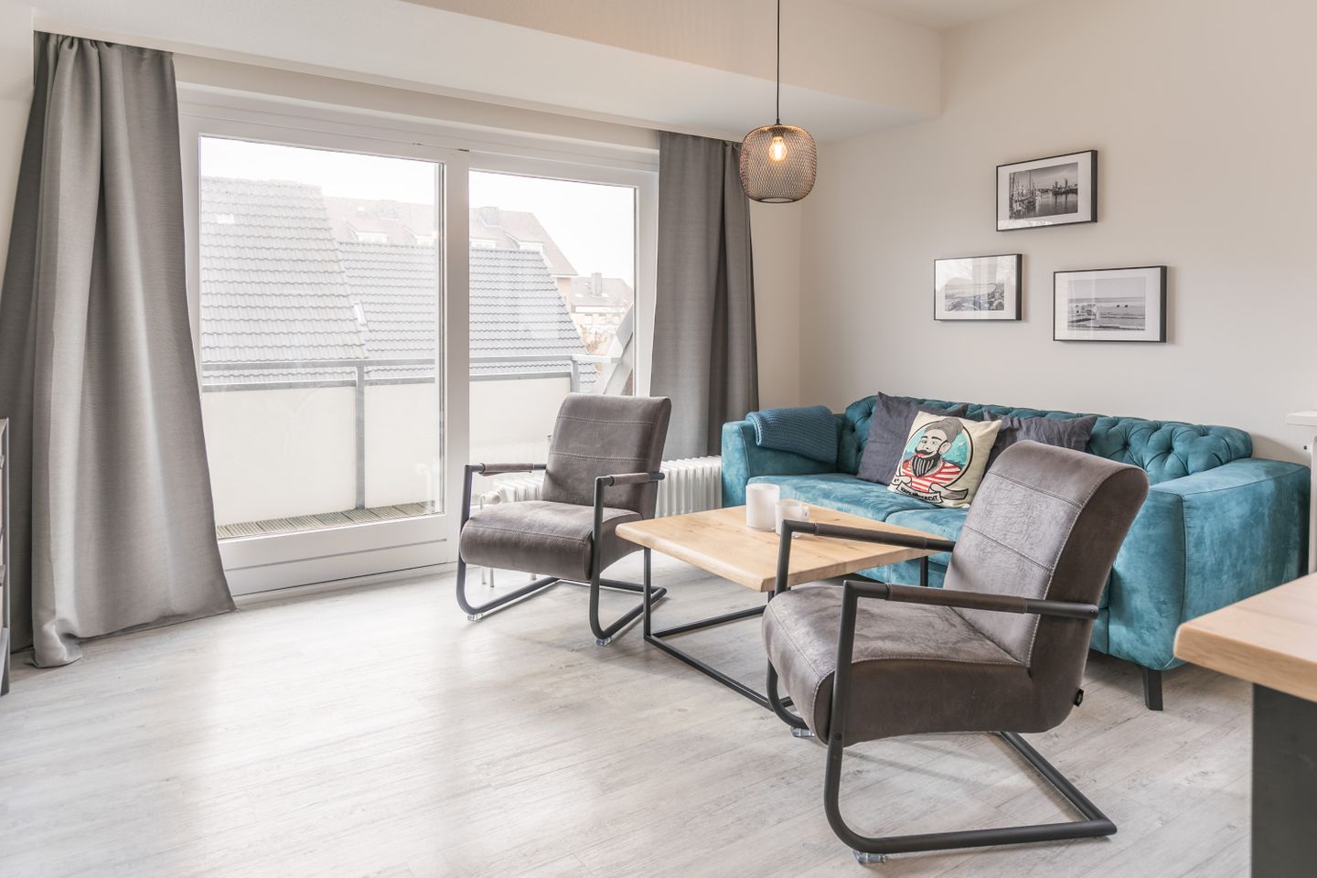 Deichlodge, Lodge.drei, Wohnzimmer