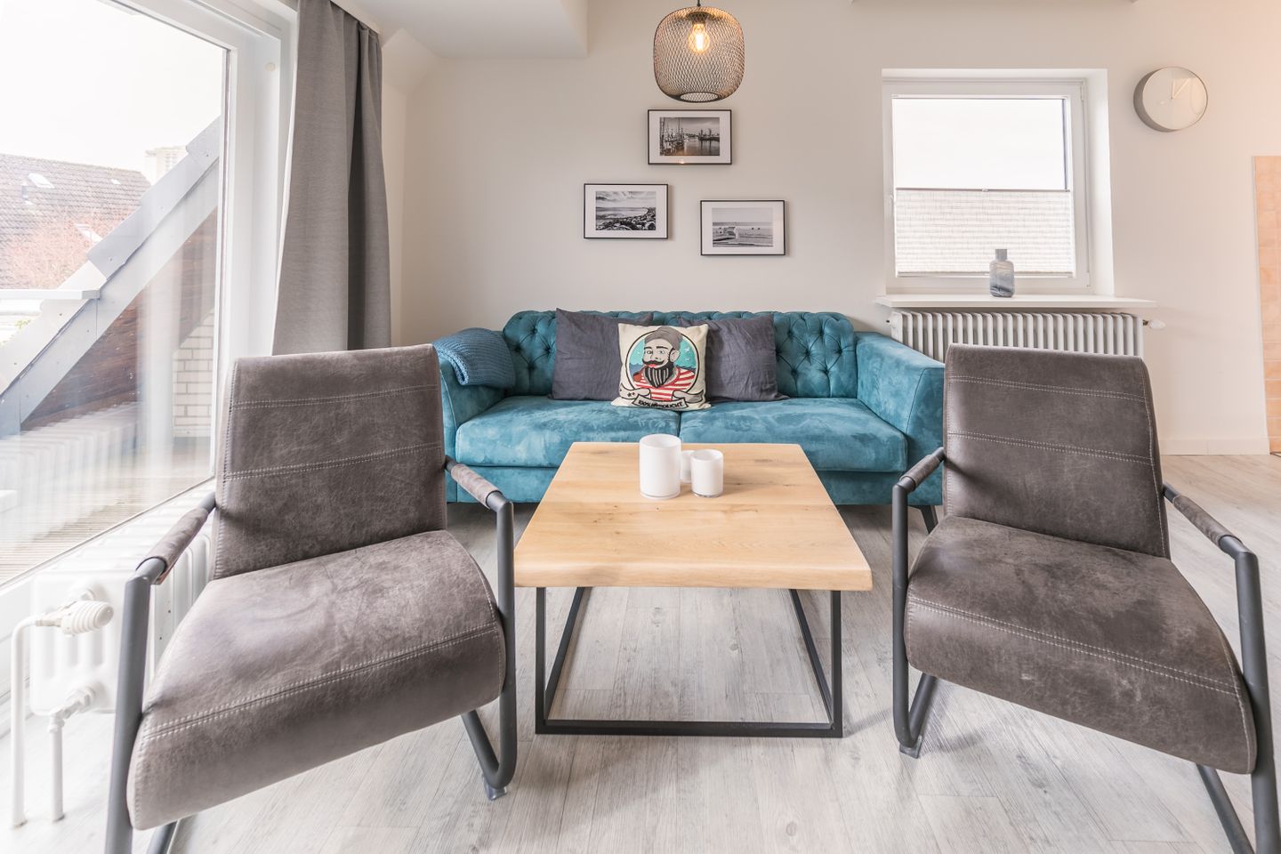 Deichlodge, Lodge.drei, Wohnzimmer