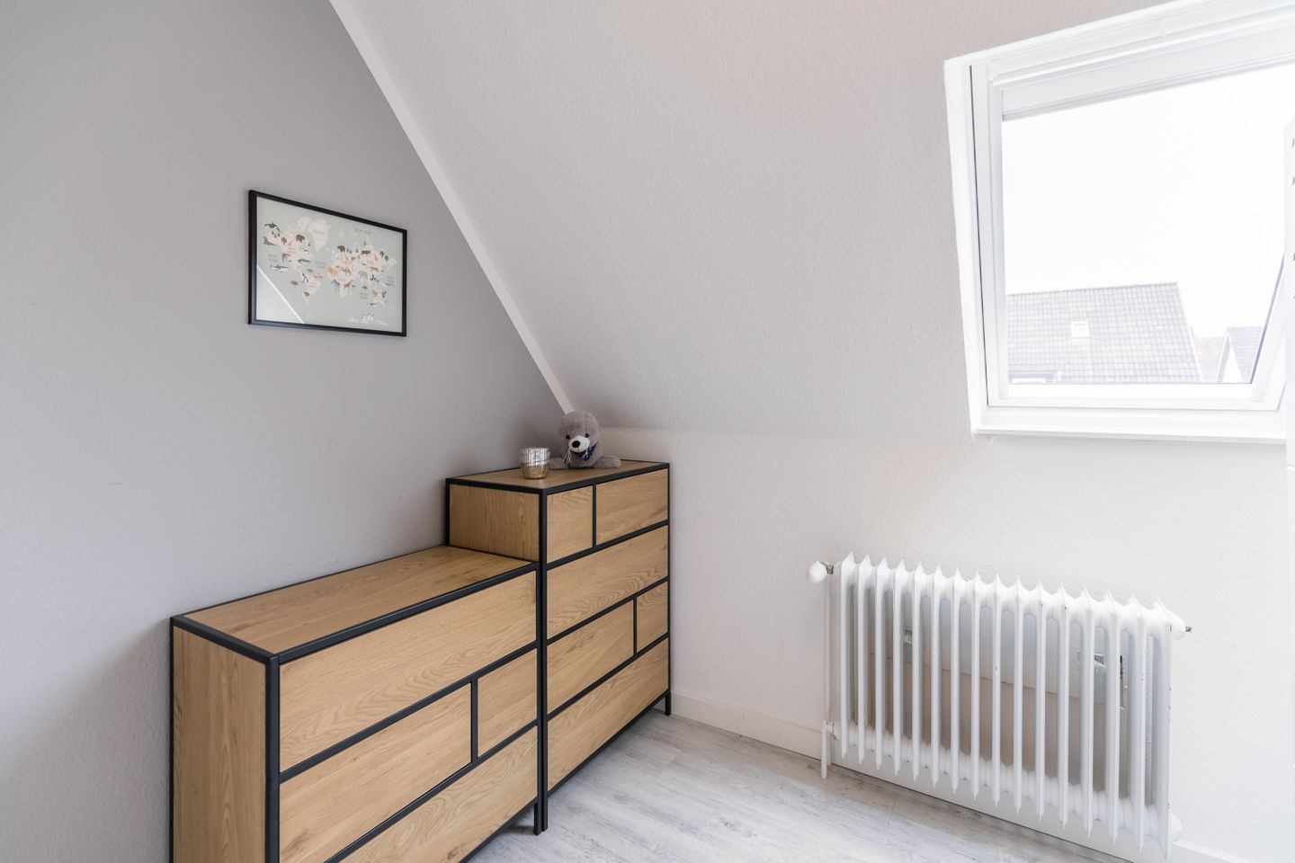 Deichlodge, Lodge.drei, Schlafzimmer 2 mit Etagenbett