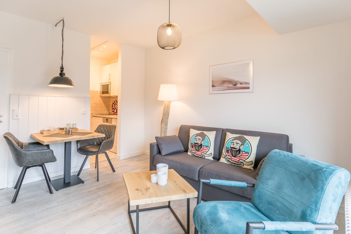 Deichlodge, Lodge.vier, Wohnzimmer