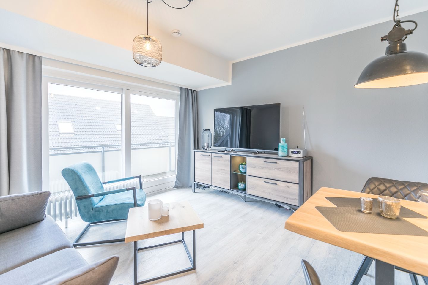 deichlodge, lodge.vier, Wohnzimmer