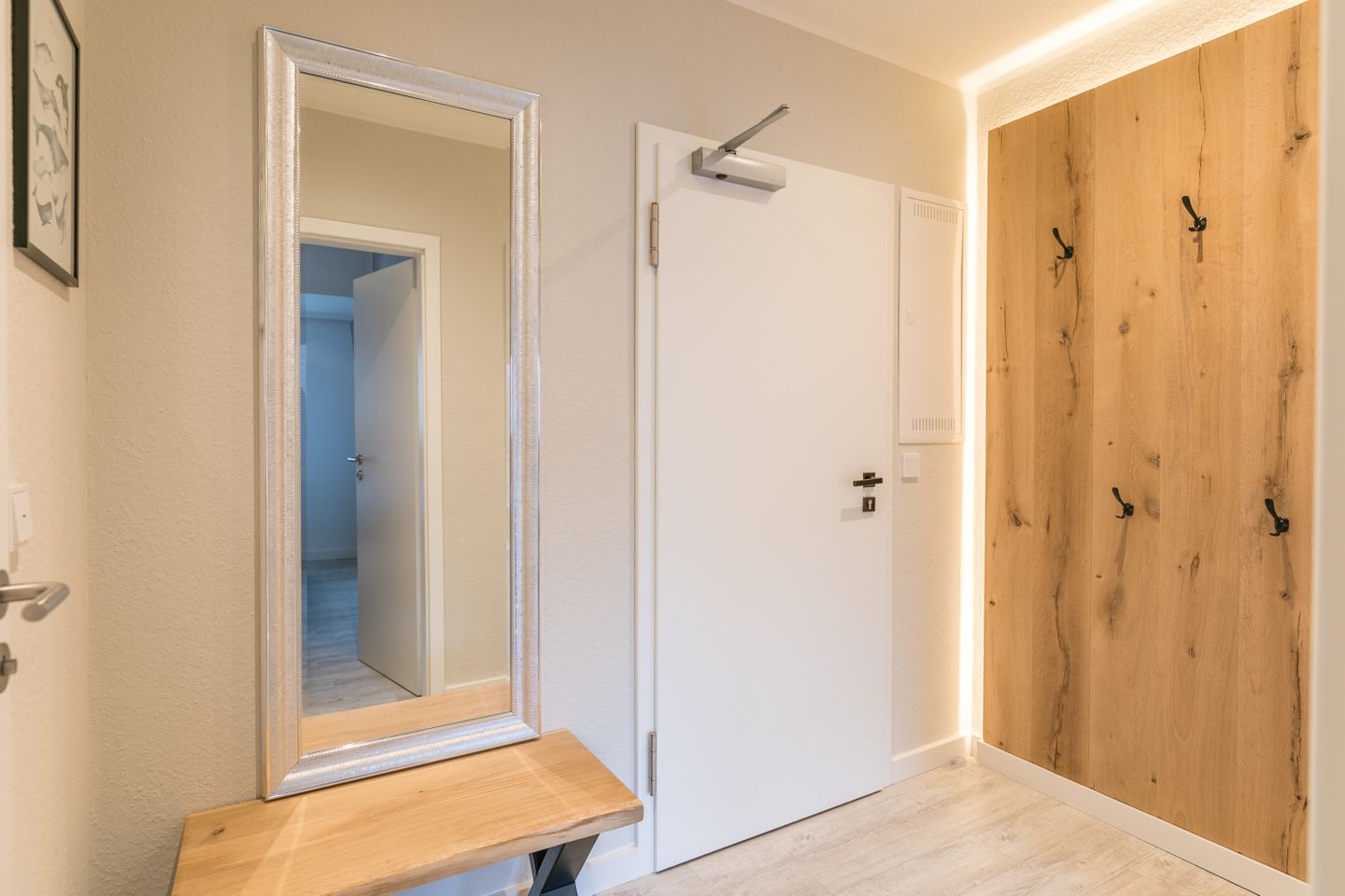 deichlodge, lodge.vier, Eingang/Flur