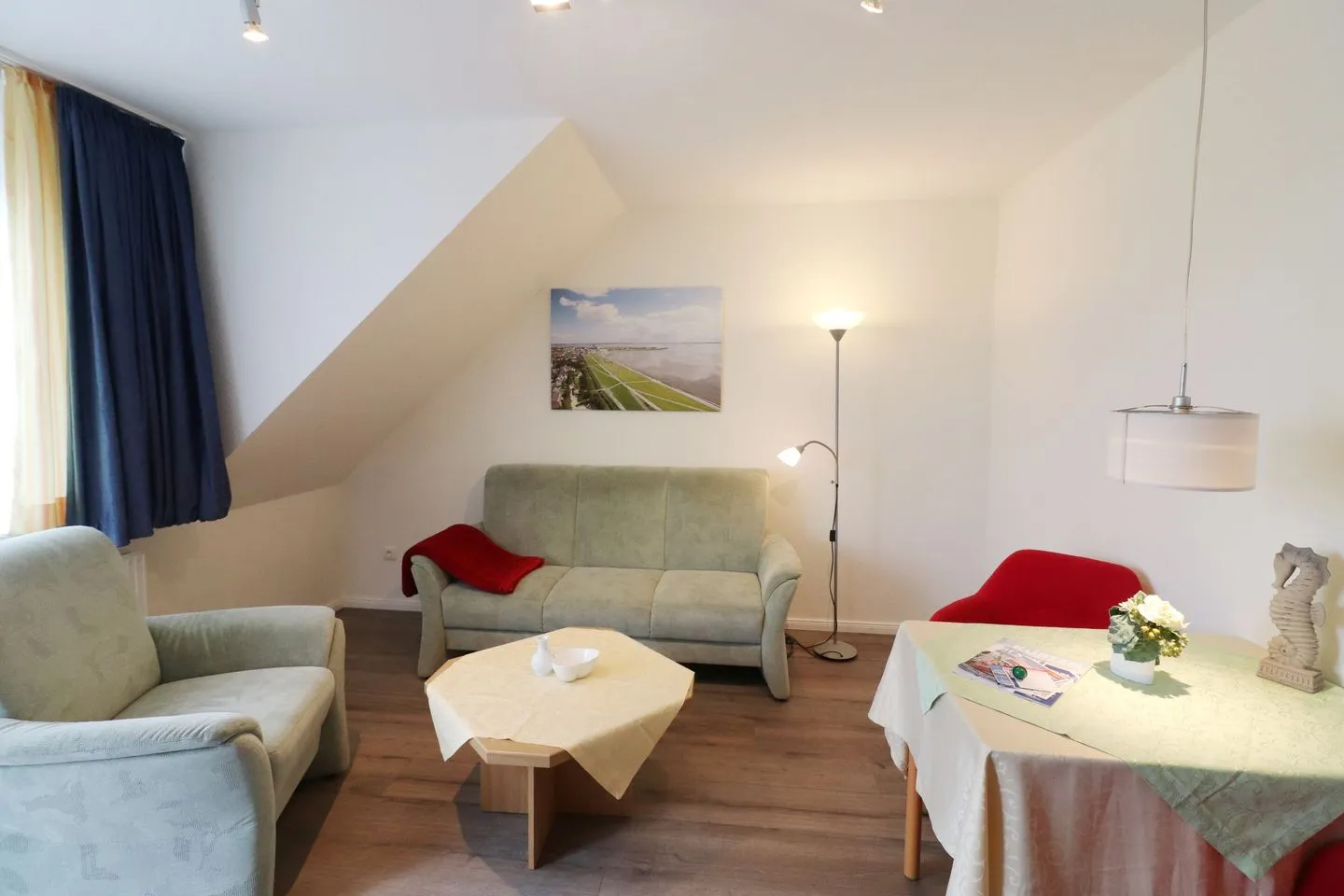 Haus Dithmarschen Wohnung 10 Büsum - Wohnzimmer