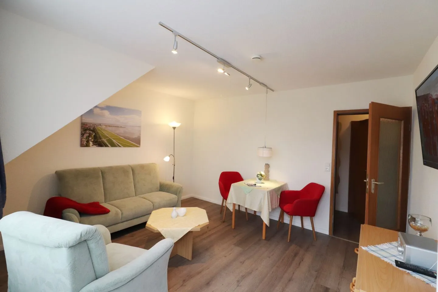 Haus Dithmarschen Wohnung 10 Büsum - Wohnzimmer