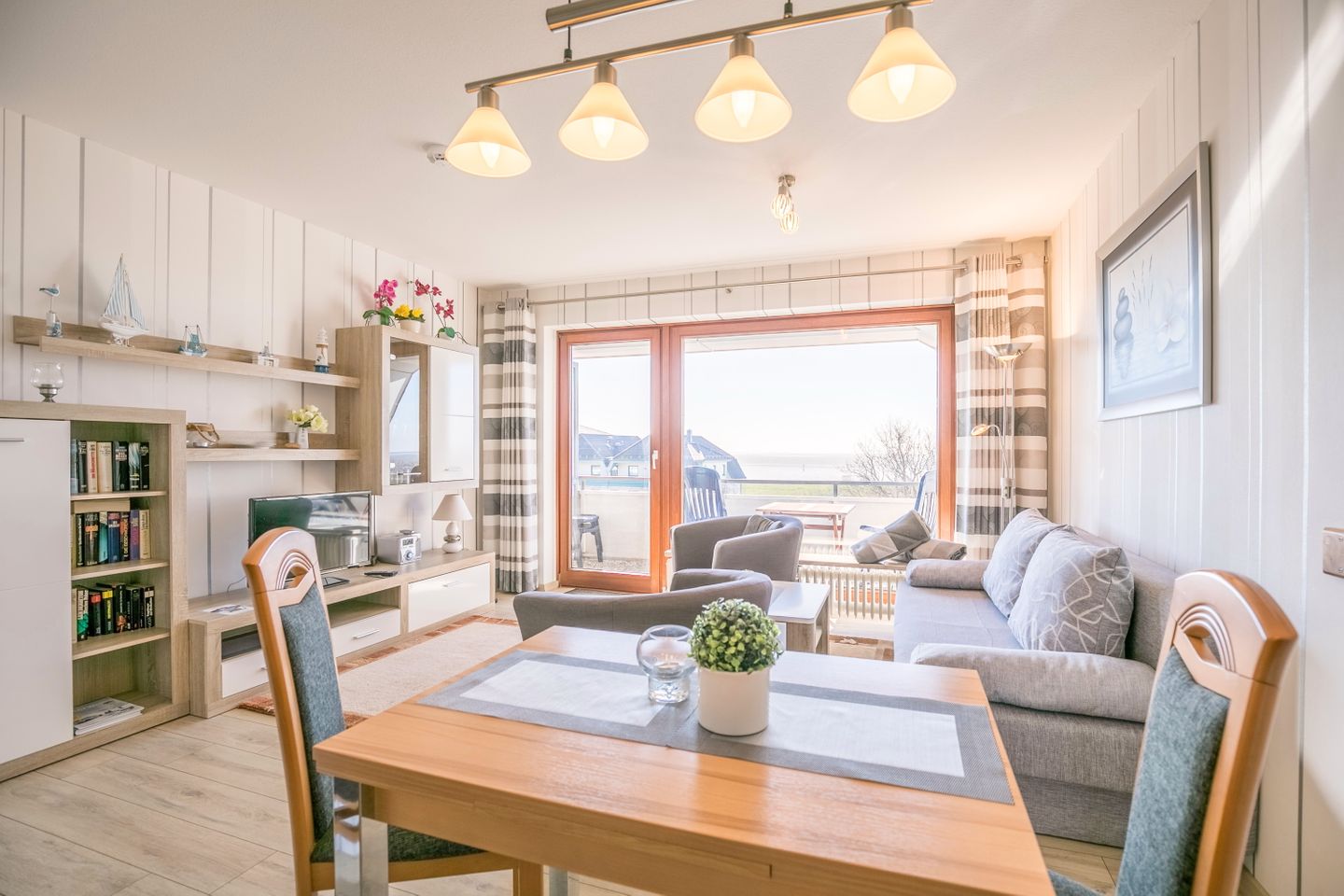 Nordseeblick, Whg. 42 Wohnzimmer