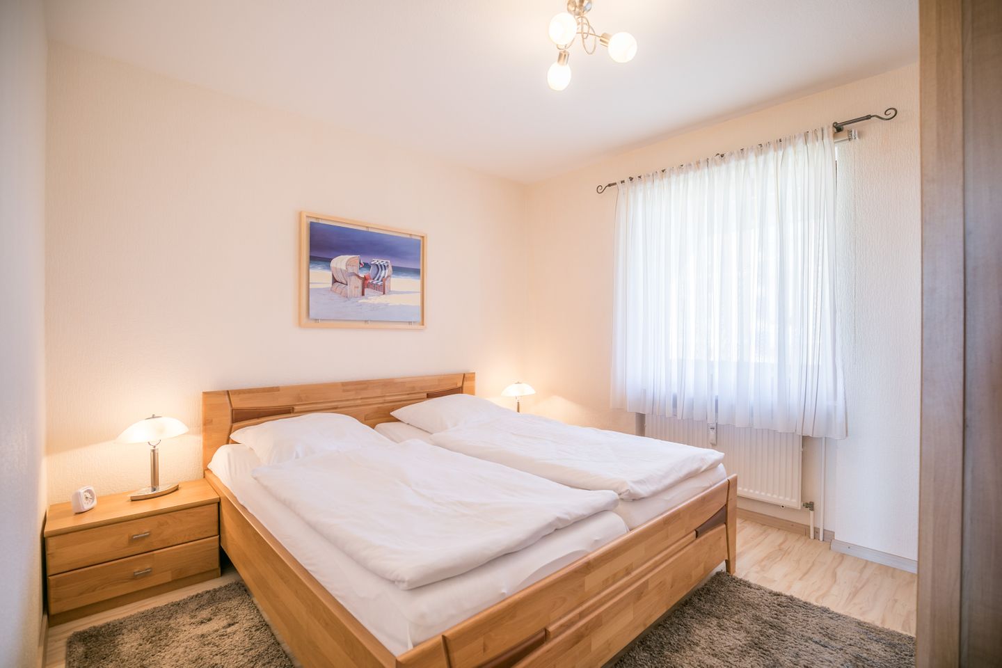 Nordseeblick, Whg. 42  Schlafzimmer