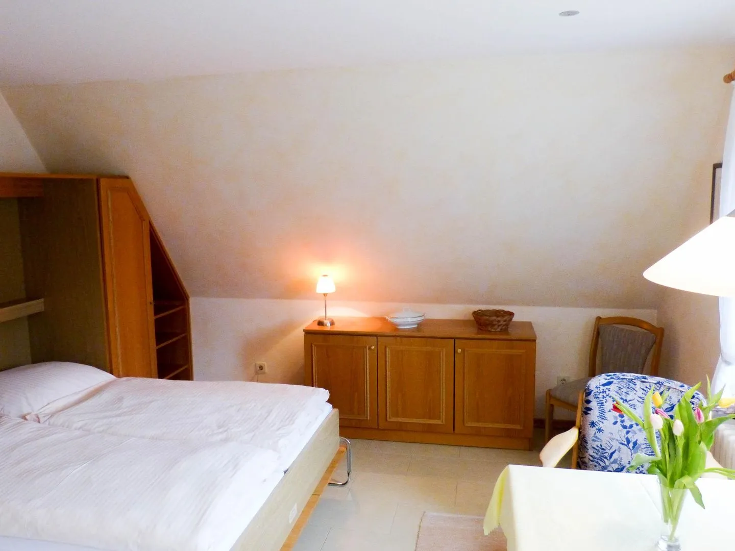 Haus *Üüs Aran* Ferienwohnung *Üüs Aran 7* Süddorf auf Amrum - Schlafzimmer