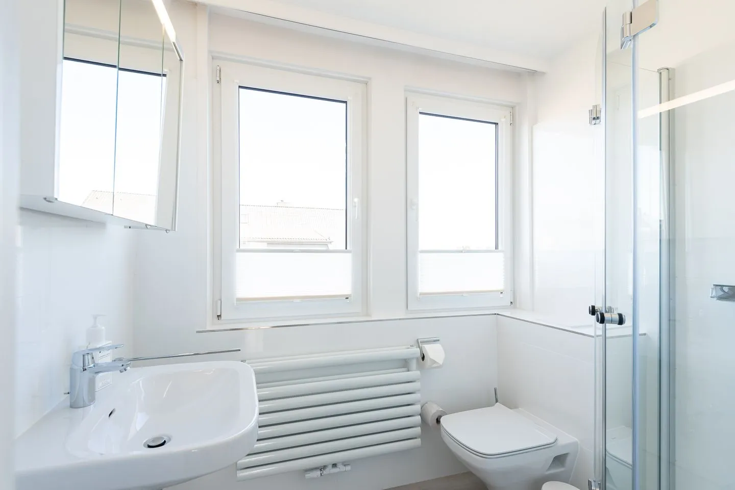 Haus Nordseegruss, App. 4 Wenningstedt - Badezimmer