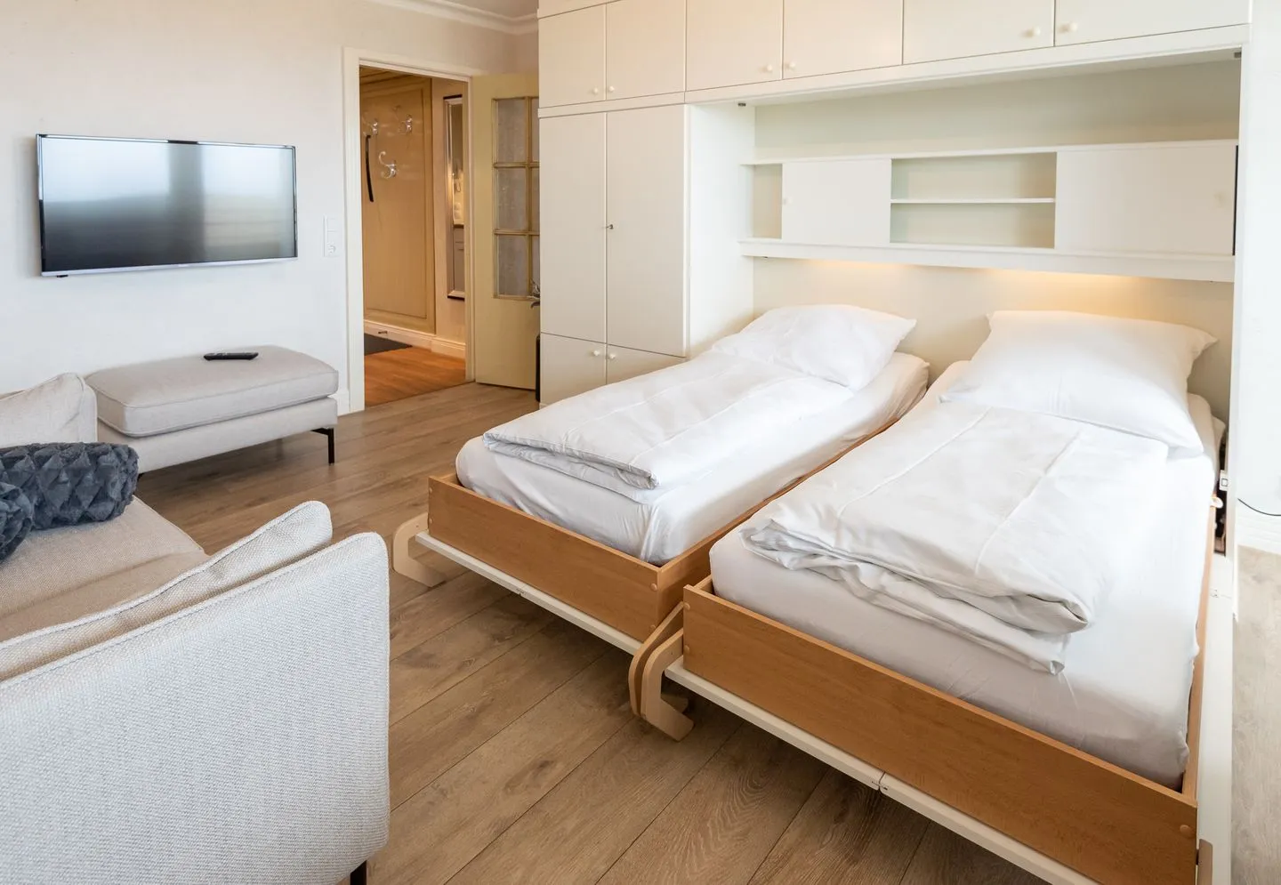 Meerblick - Logenplatz 26 Wenningstedt - Wohnzimmer
