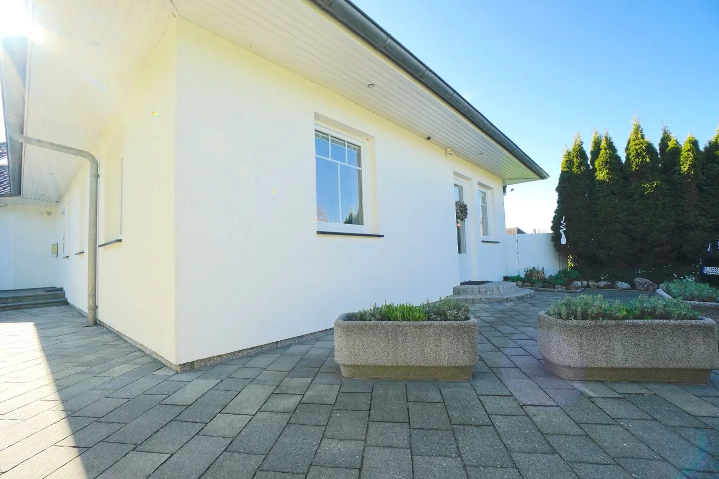 Gemütliche Ferienwohnung Schleistübchen in Fahrdorf für 2 Personen Schlei - Fassade / Eingang