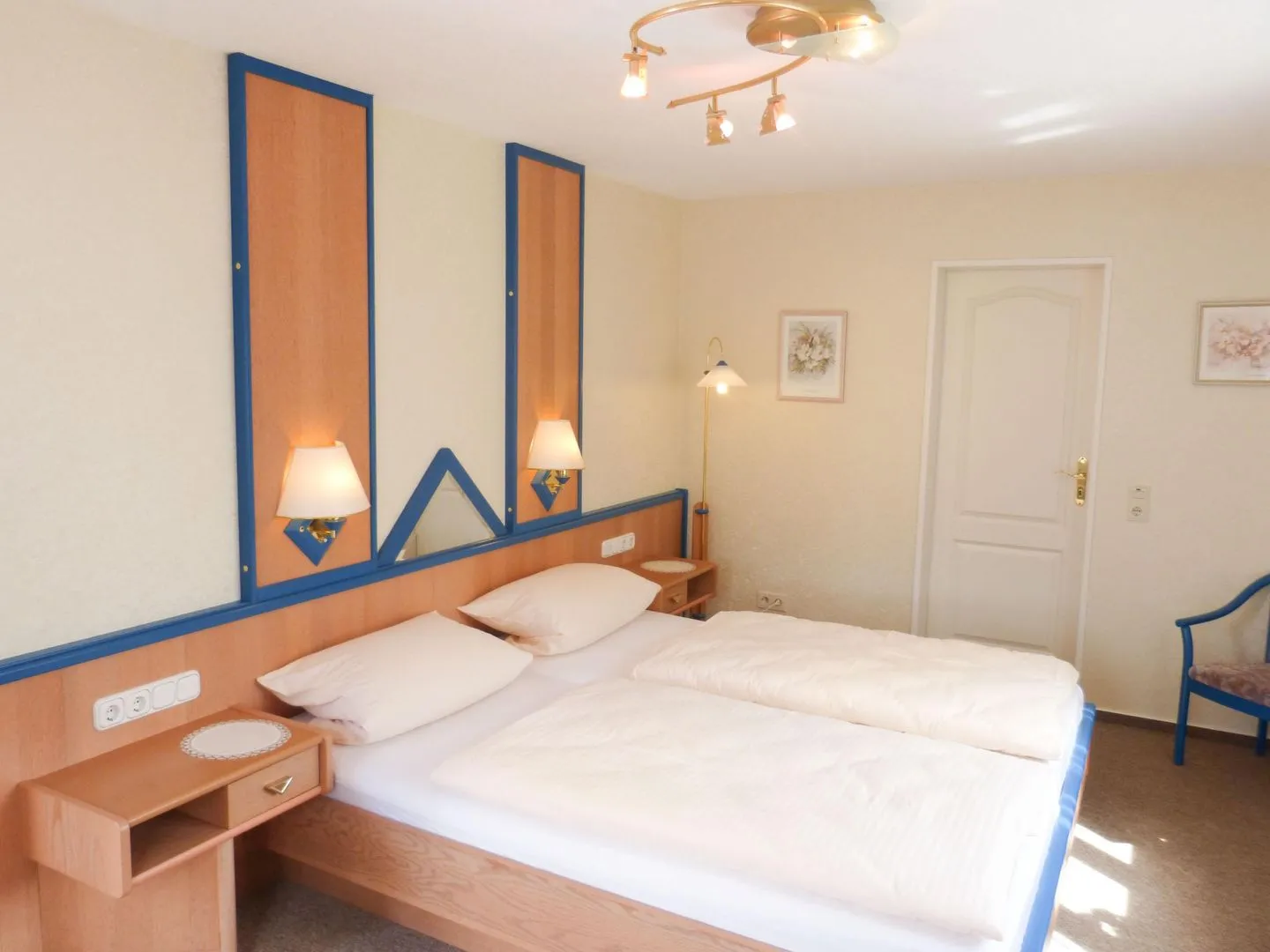 Bungalow *Ual Welhüs* Norddorf auf Amrum - Doppeltbett