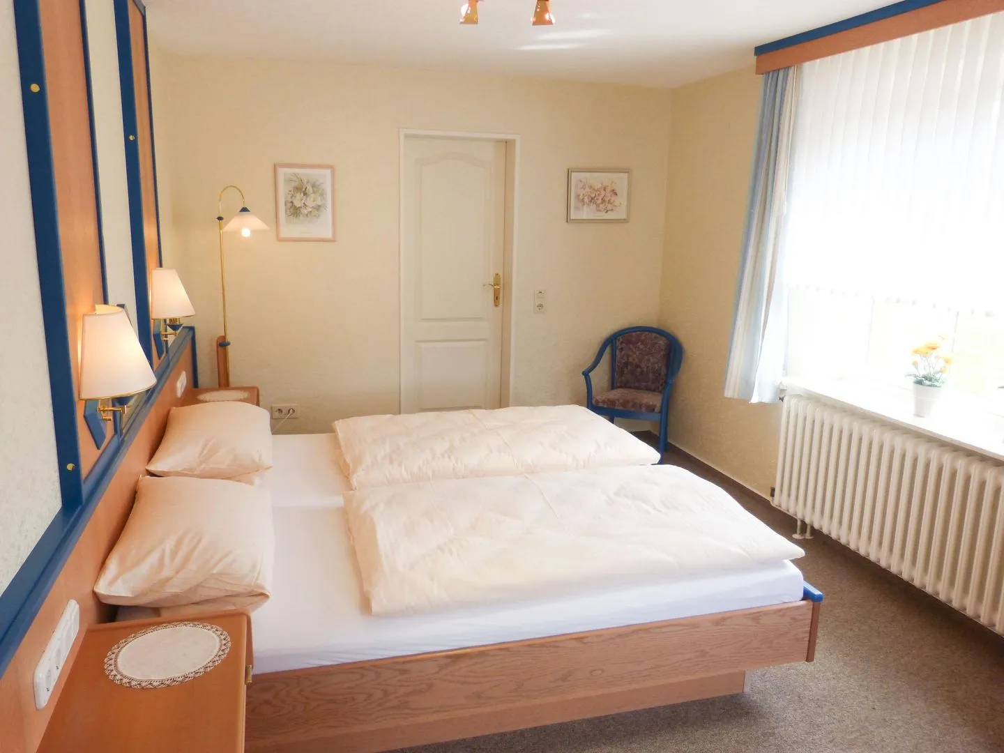 Bungalow *Ual Welhüs* Norddorf auf Amrum - Doppelbettschlafzimmer