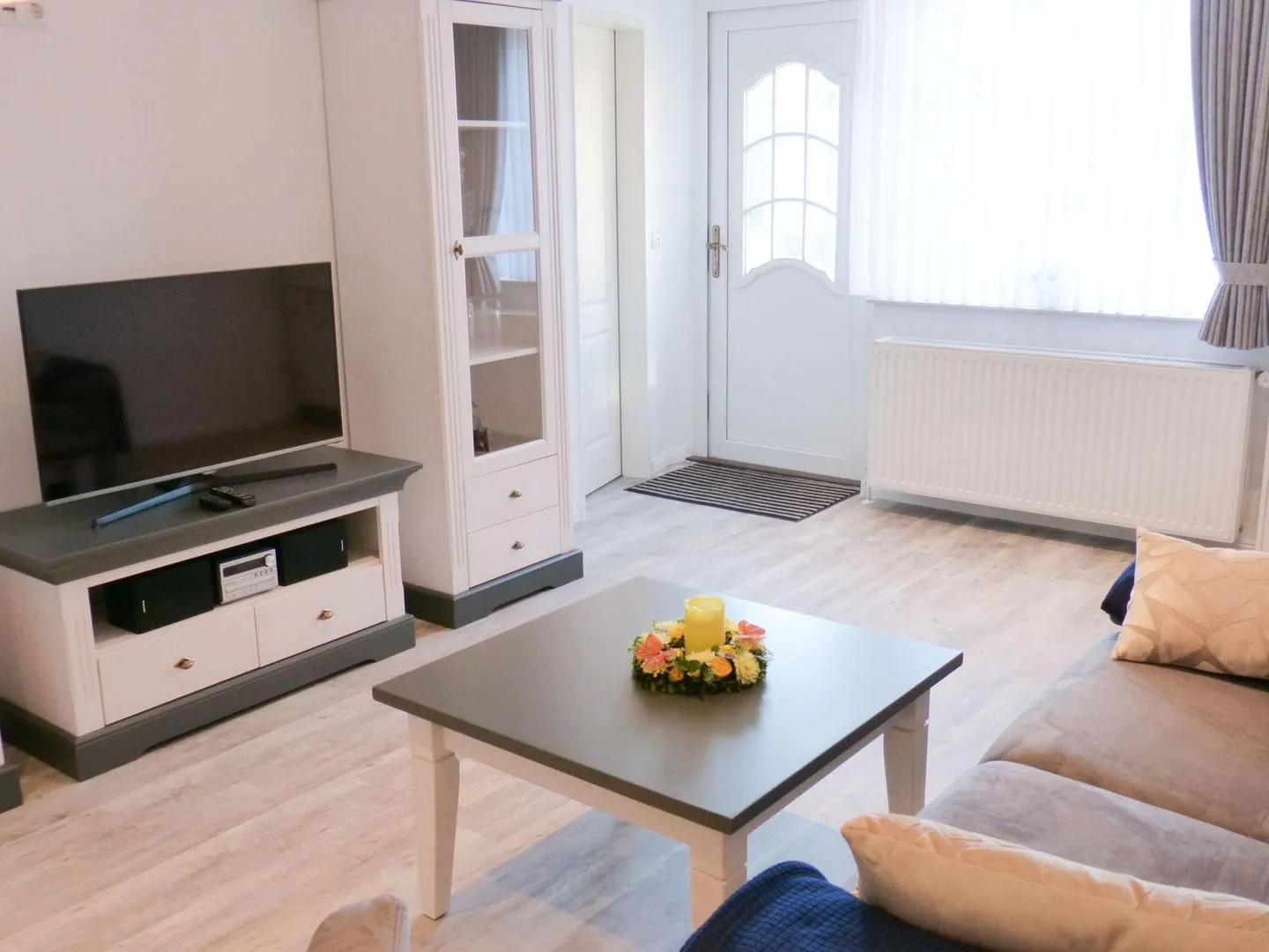 Bungalow *Ual Welhüs* Norddorf auf Amrum - Wohnzimmer