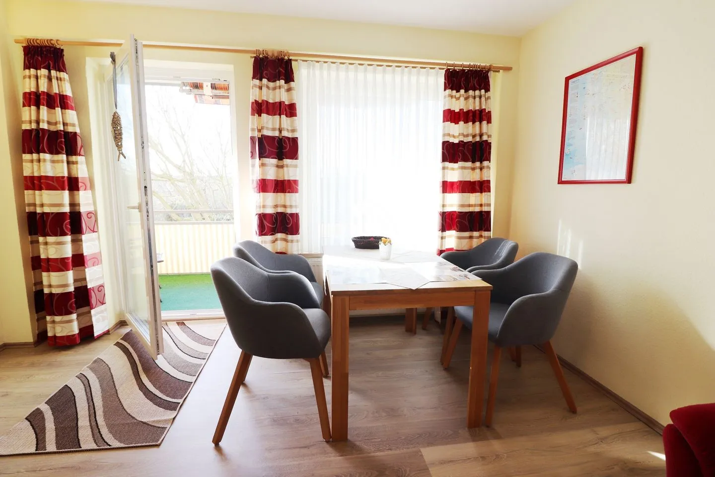 Haus am Kurpark Wohnung 13 Büsum - Wohnzimmer
