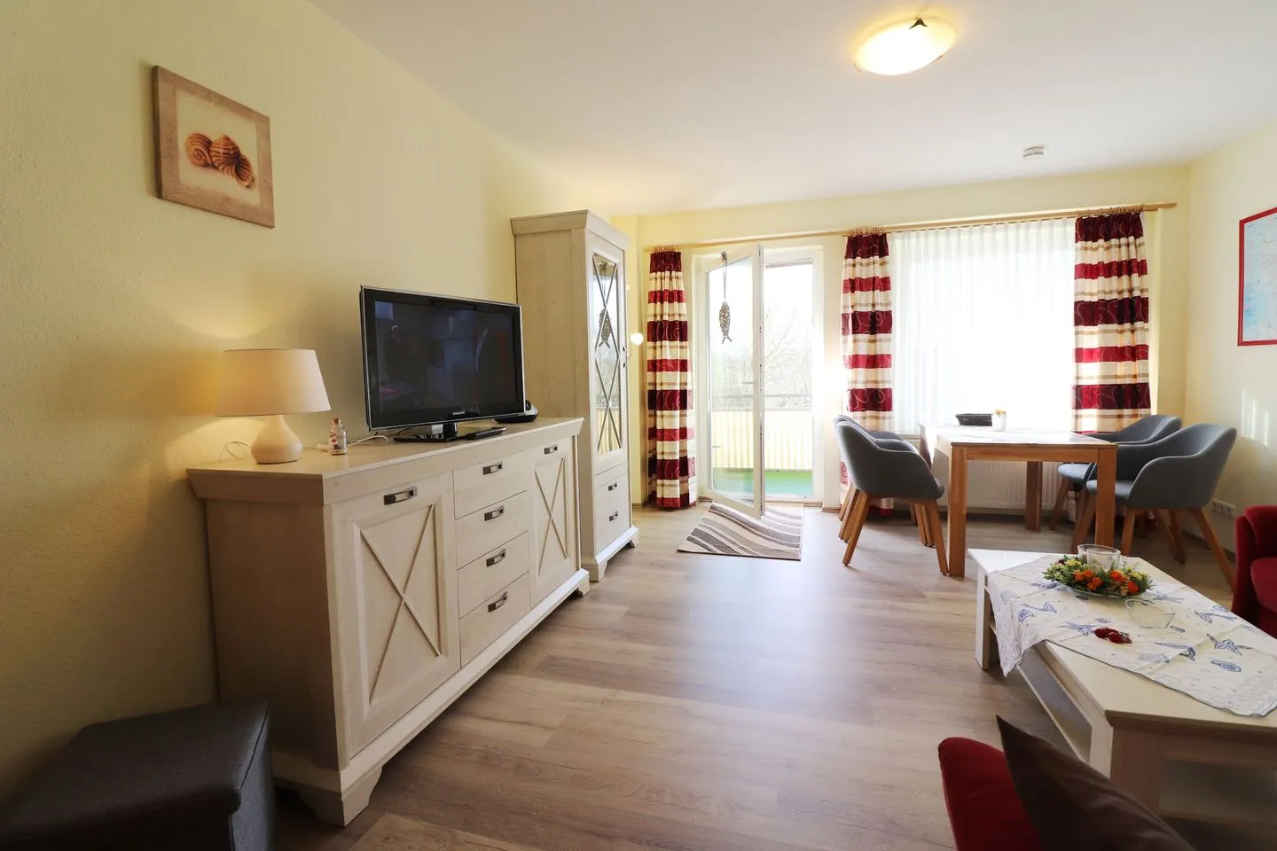 Haus am Kurpark Wohnung 13 Büsum - Wohnzimmer