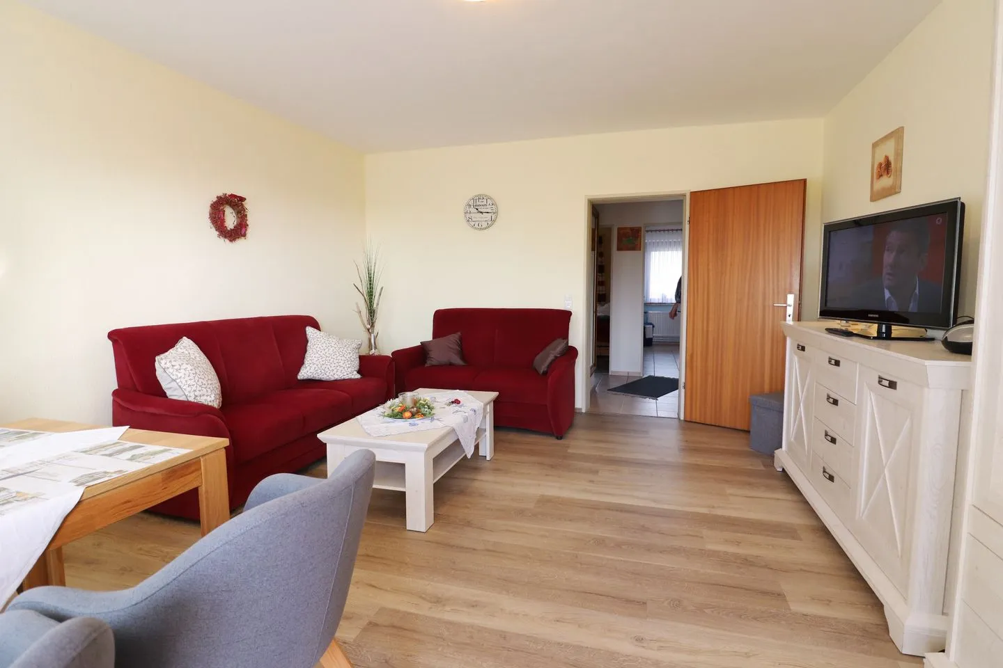 Haus am Kurpark Wohnung 13 Büsum - Wohnzimmer