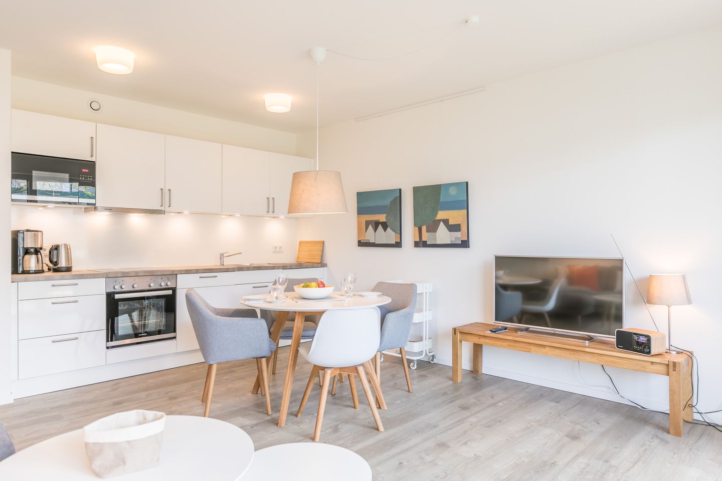 Haus Strandläufer, Whg. 0.4 Küchenzeile