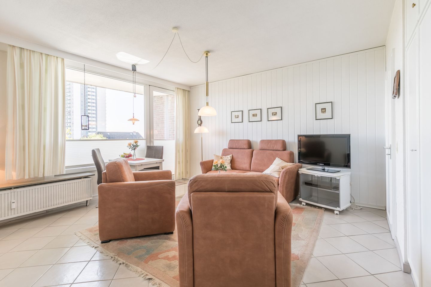 Nordseekante, Whg. 529 Wohnzimmer