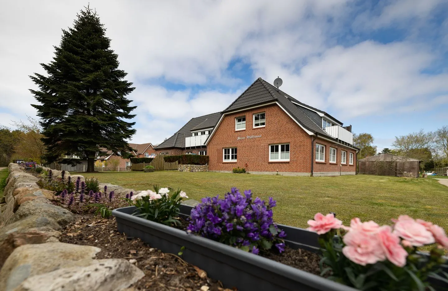 Haus Waltraud Ferienwohnung „Popenstuuv" Norddorf auf Amrum - Hauptansicht