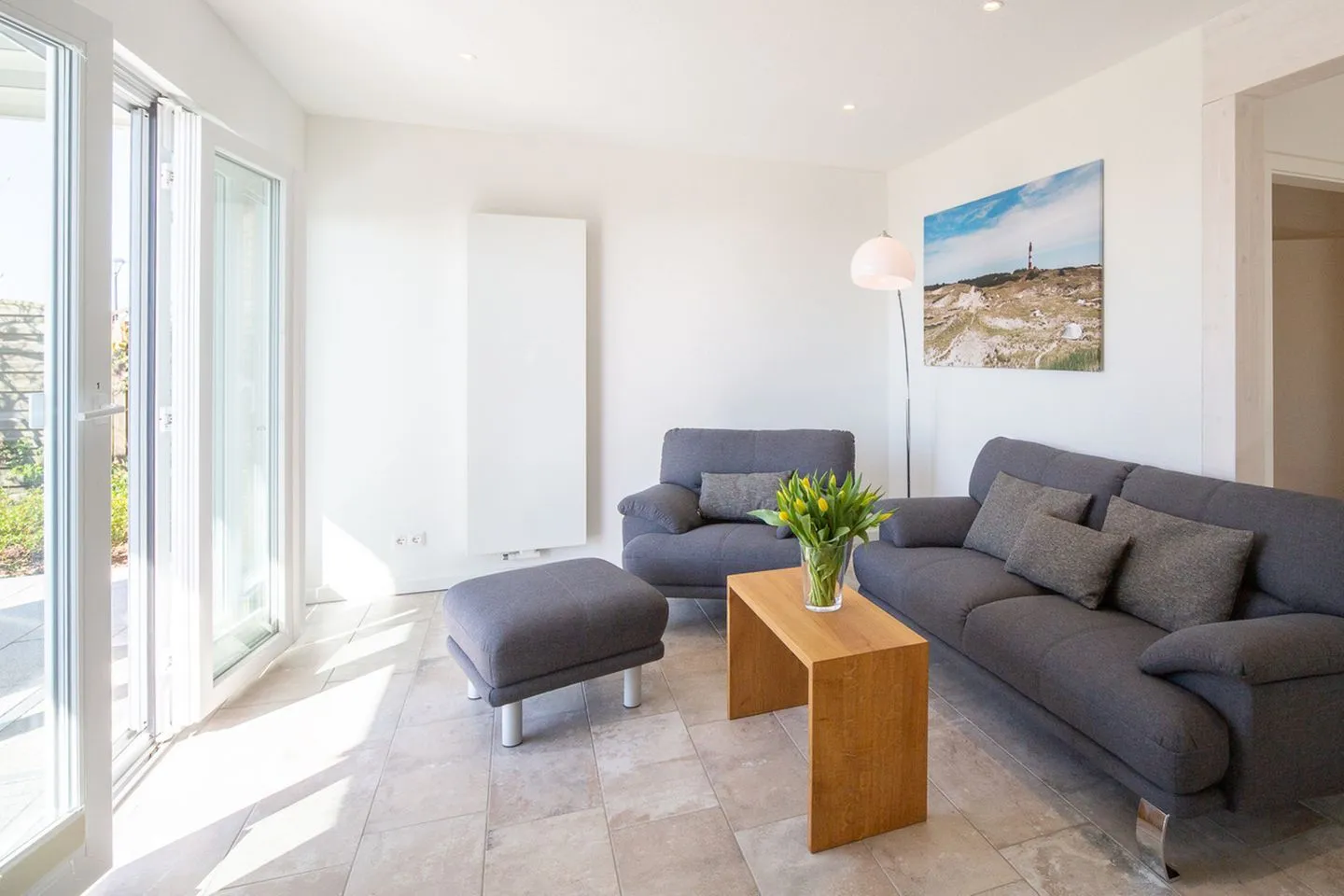 Haus Ran Ferienwohnung Ran 1 Wittdün auf Amrum - Wohnzimmer