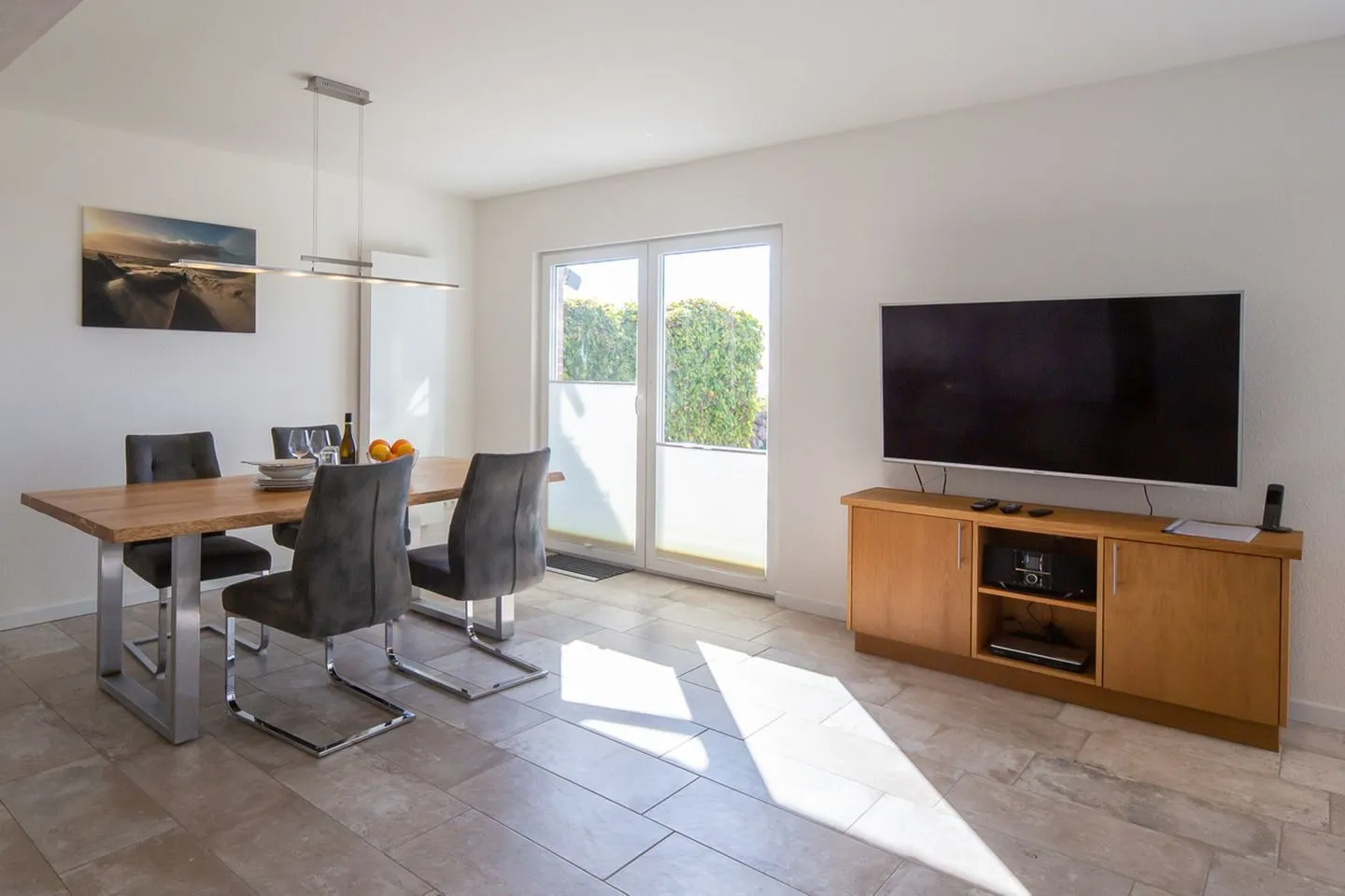 Haus Ran Ferienwohnung Ran 1 Wittdün auf Amrum - Wohnzimmer