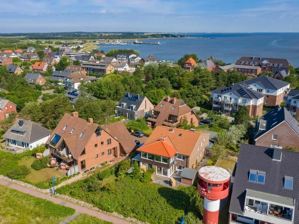 Haus Kap Hoorn Ferienwohnung Seeblick Wittdün auf Amrum - Vogelperspektive