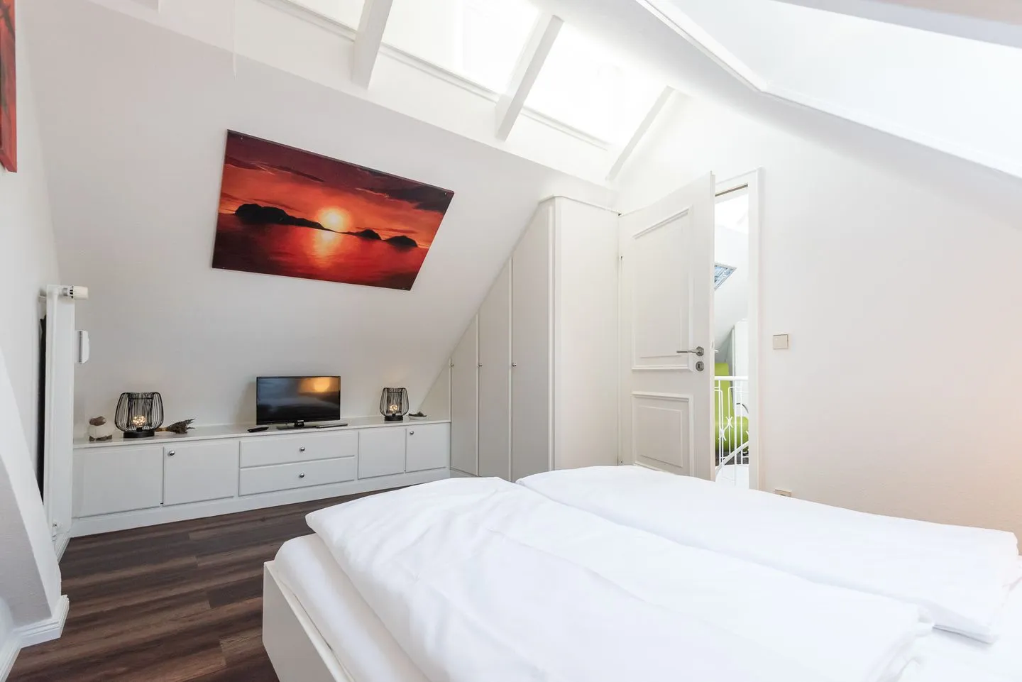 Käpt'n Nelson Loft Wenningstedt - Schlafzimmer