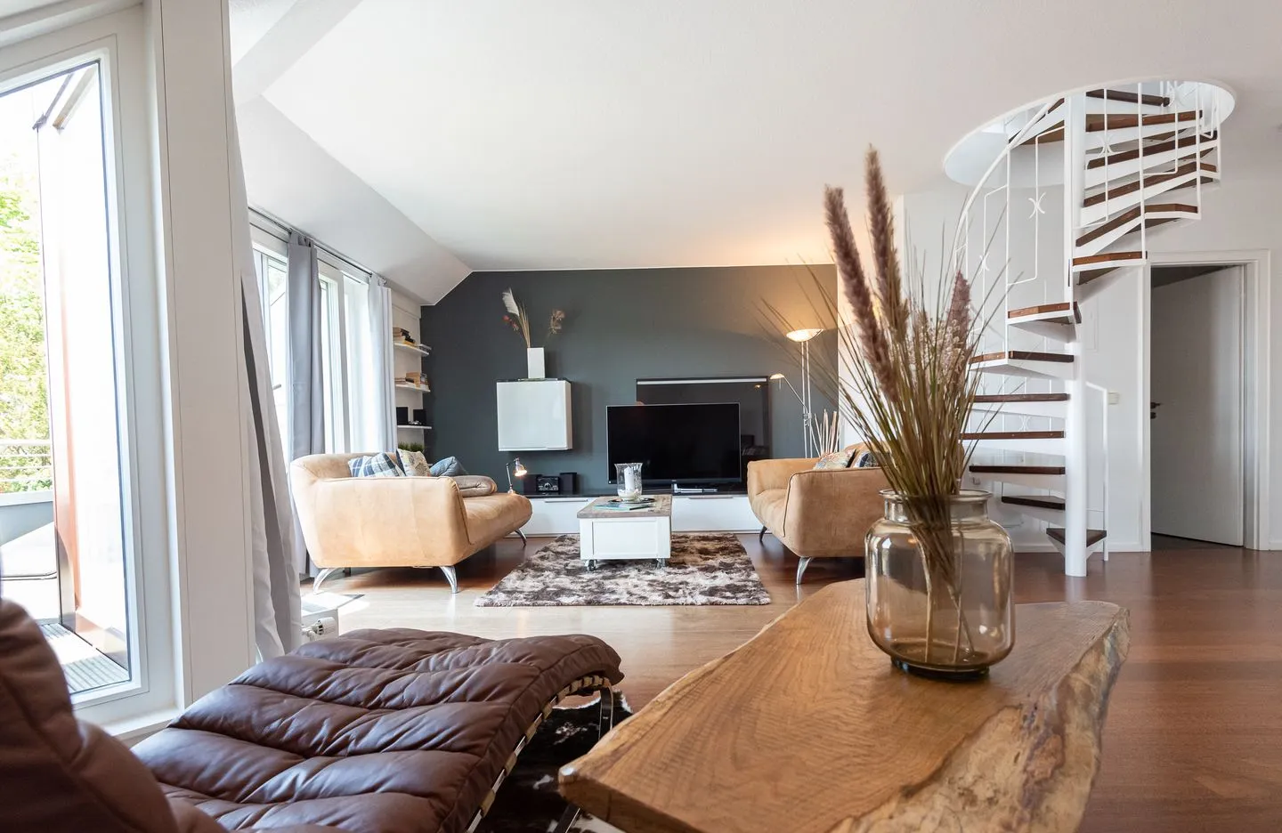 Käpt'n Nelson Loft Wenningstedt - Wohnzimmer