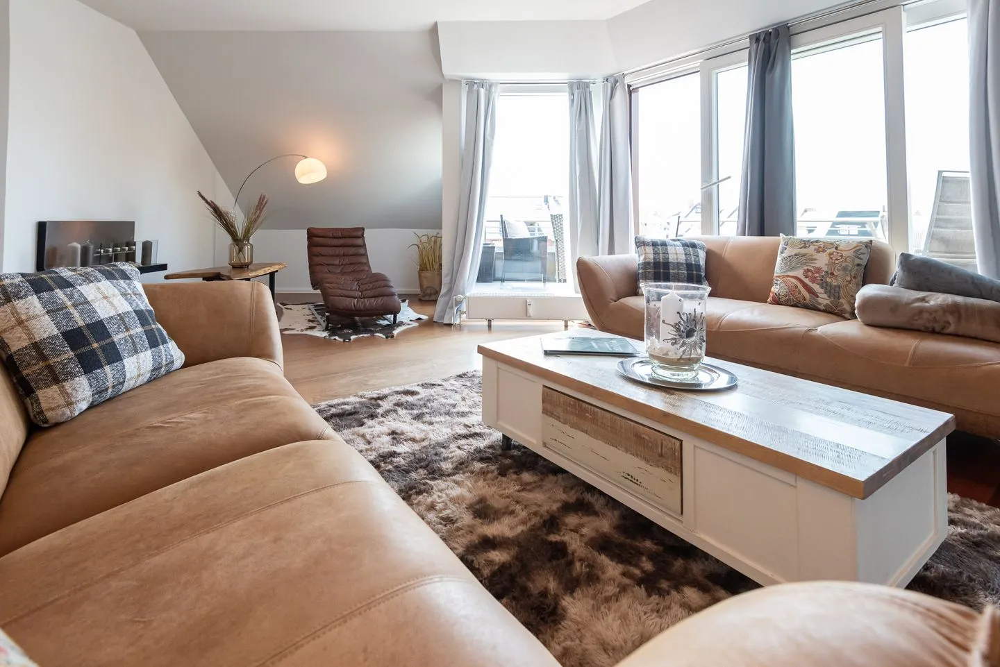 Käpt'n Nelson Loft Wenningstedt - Wohnzimmer