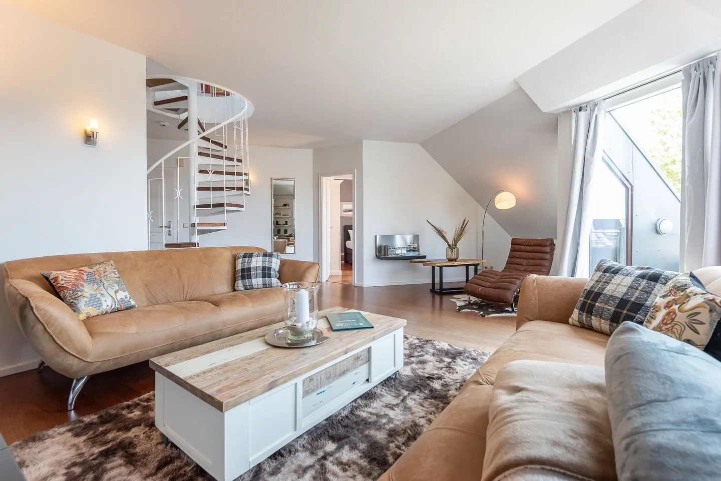 Käpt'n Nelson Loft Wenningstedt - Wohnzimmer