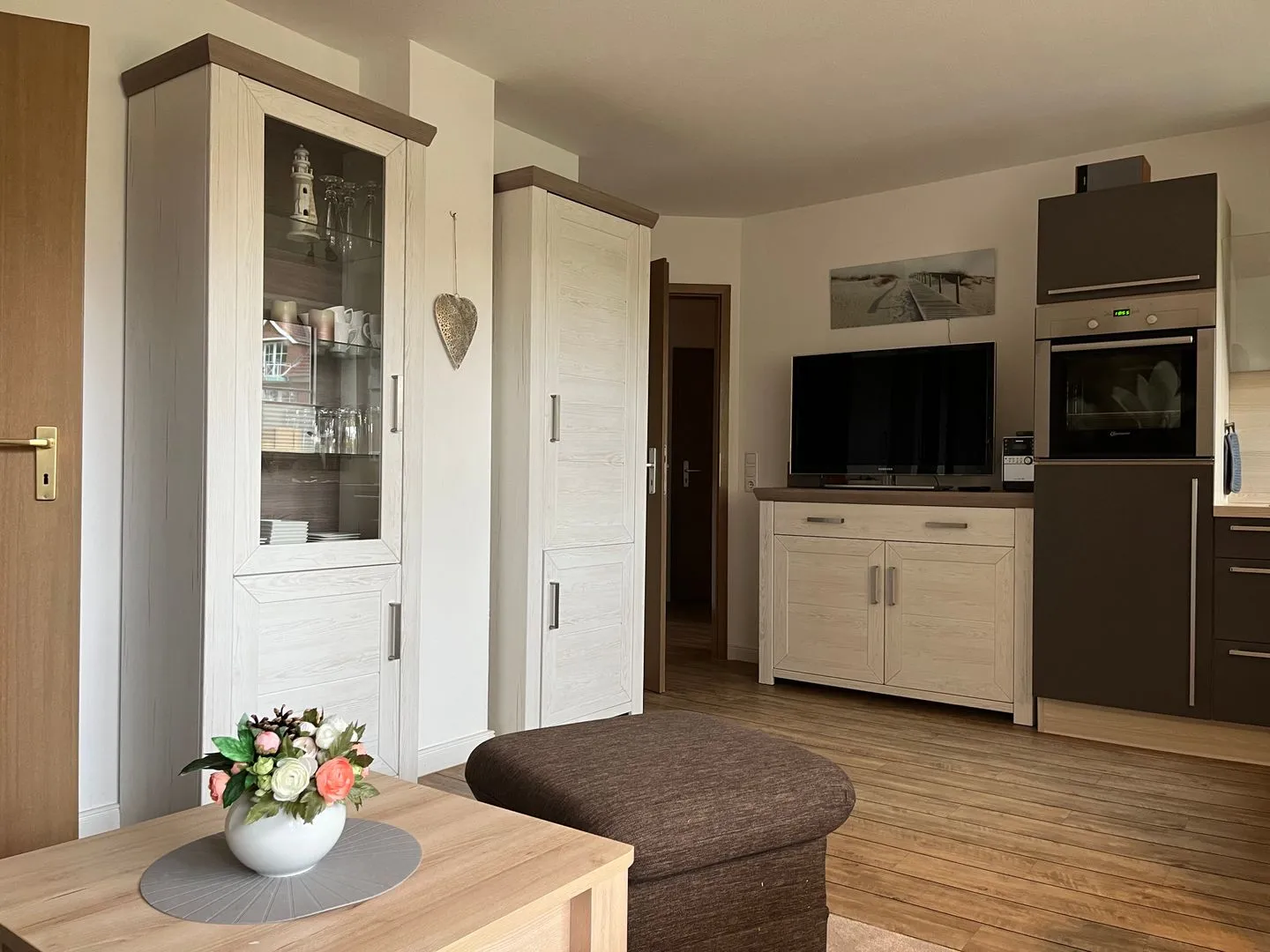 (TRA7b) "Residenz Windrose" App.6 Niendorf - Wohnzimmer