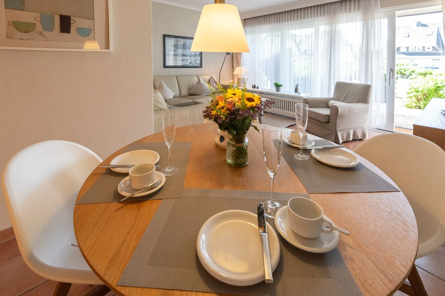 C-Haus Christine, App.20 Wenningstedt - Wohnzimmer
