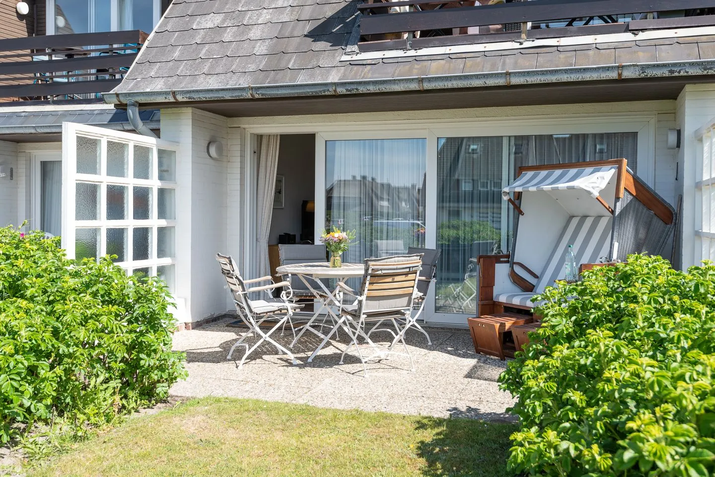 C-Haus Christine, App.20 Wenningstedt - Terrasse