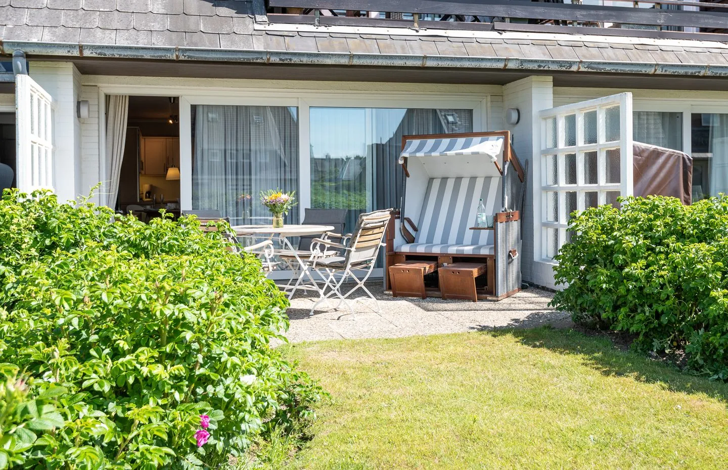 C-Haus Christine, App.20 Wenningstedt - Terrasse