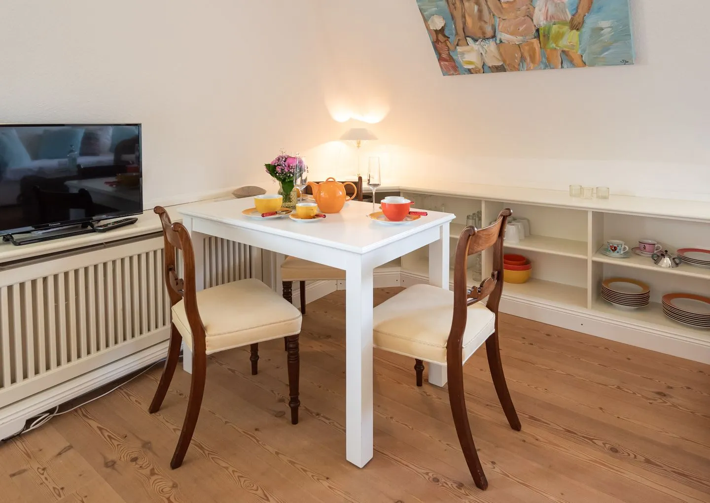 Heide Idyll Braderup - Wohnzimmer