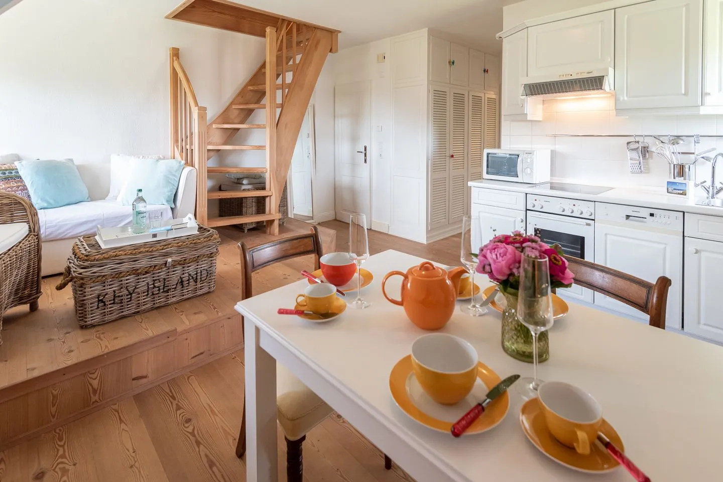 Heide Idyll Braderup - Wohnzimmer