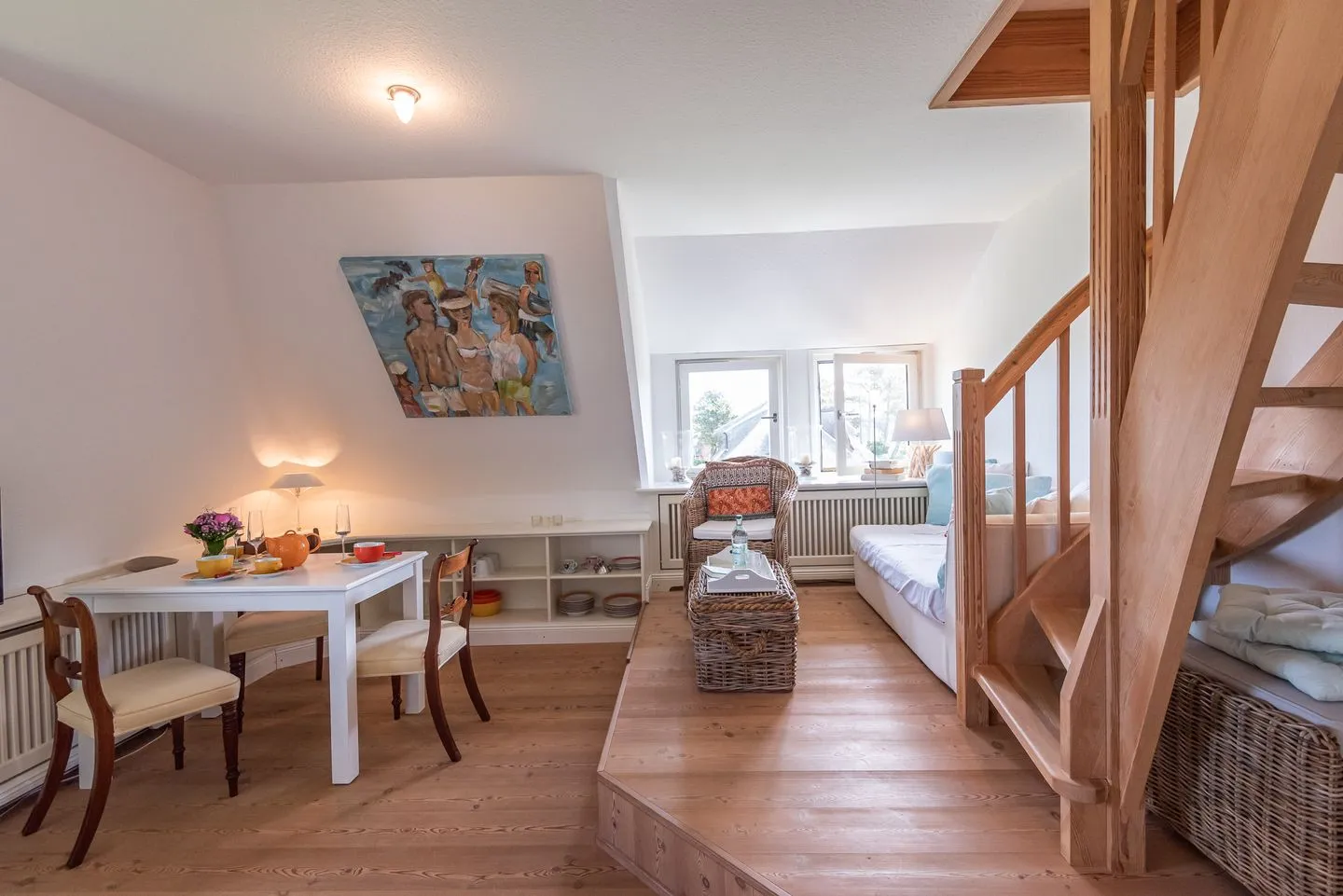 Heide Idyll Braderup - Wohnzimmer