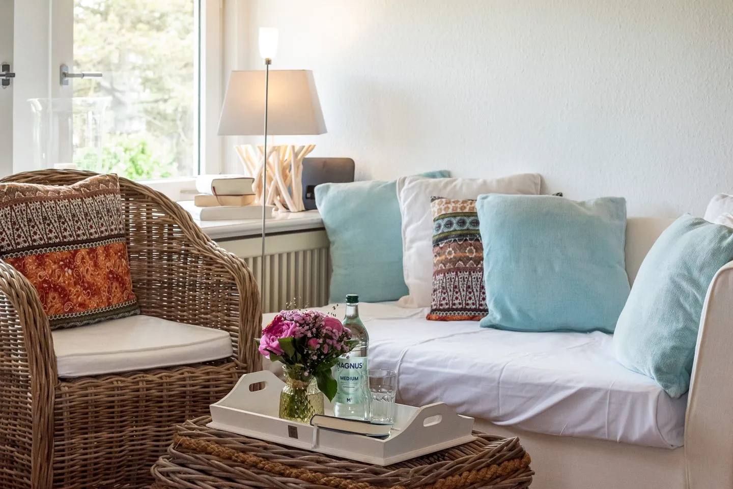 Heide Idyll Braderup - Wohnzimmer