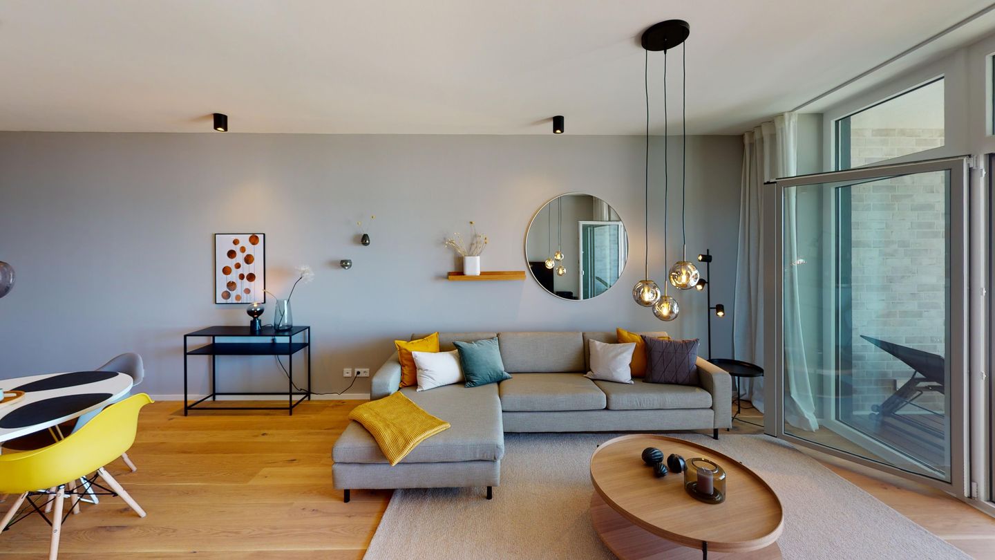 Wunderschöne Ferienwohnung mit eigener Sauna, Meerblick und E-Ladestation