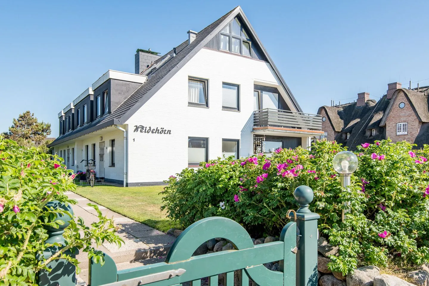 Haus Heidehörn, App. 5 Wenningstedt - Fassade / Eingang